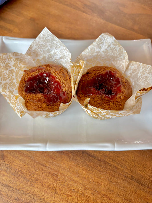 Nonnettes-Mini Honey Cakes with Sour Cherry Jam (2 pack)